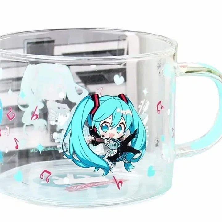 [BUNJANG] Hatsune Miku Glass Cup / 미쿠 유리잔 팝니다.