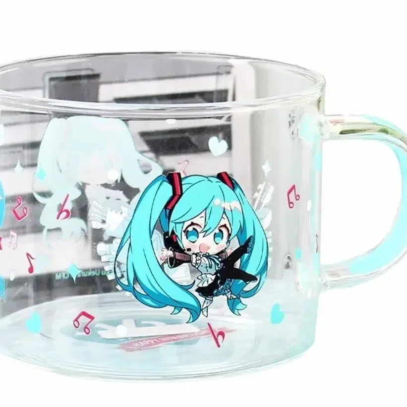 [BUNJANG] Hatsune Miku Glass Cup / 미쿠 유리잔 팝니다.