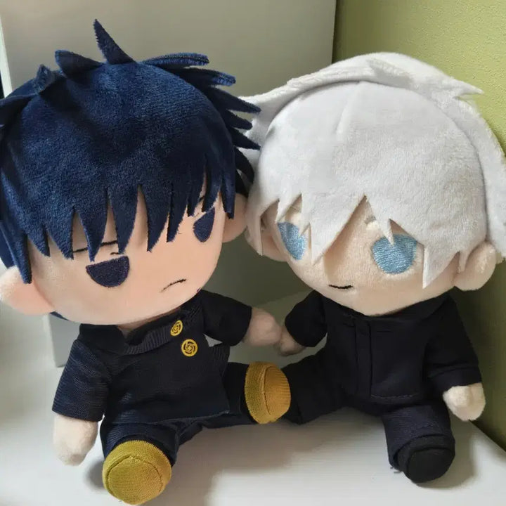 [BUNJANG] Jujutsu Kaisen Megumi Fushiguro &amp; Satoru Gojo Plush Bundle / 주술회전 메구미, 고죠 누이 일괄