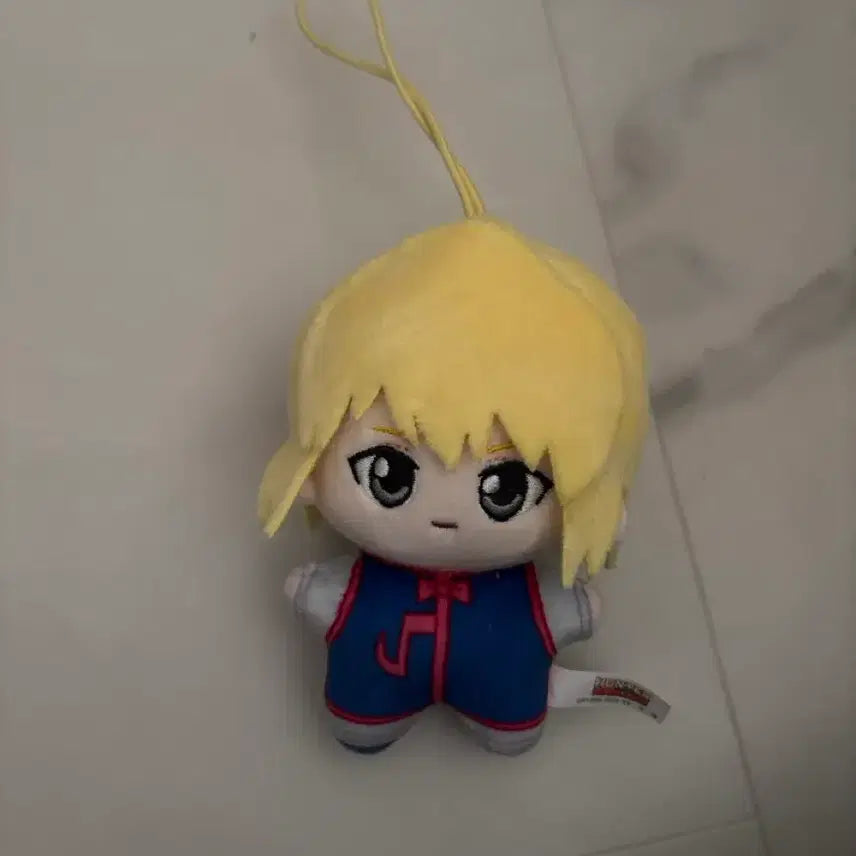 [BUNJANG] Hunter x Hunter Kurapika Plush Doll Keychain / 헌터헌터 크라피카 눌셋누이