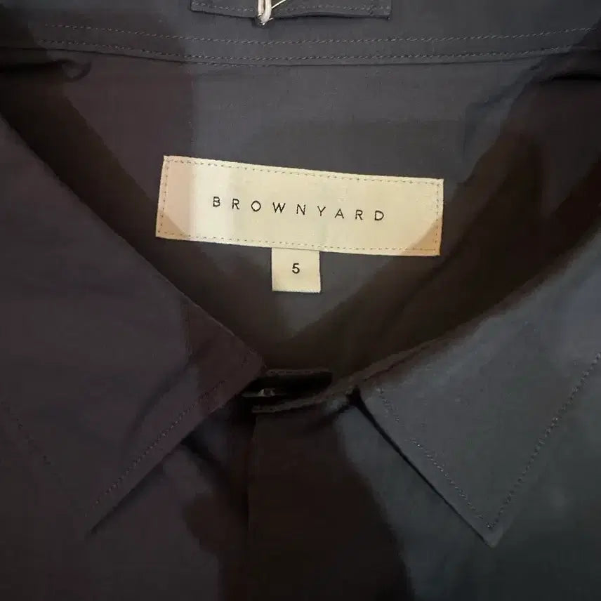 [BUNJANG] Brown Bread Hidden Pocket Shirt Size 5 / (새상품)브라운야드히든포켓셔츠 5사이즈