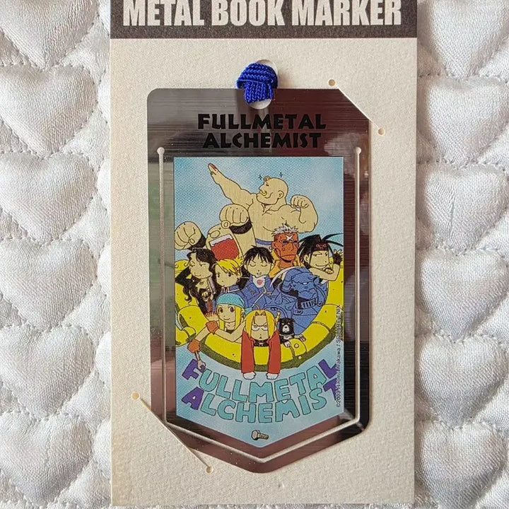 [BUNJANG] Fullmetal Alchemist Metal Bookmark / 강철의 연금술사 메탈 북마크