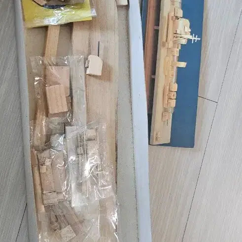 [BUNJANG] Korean Model Destroyer Assembly Kit / (고전)한국모형 구축함 꾸미기