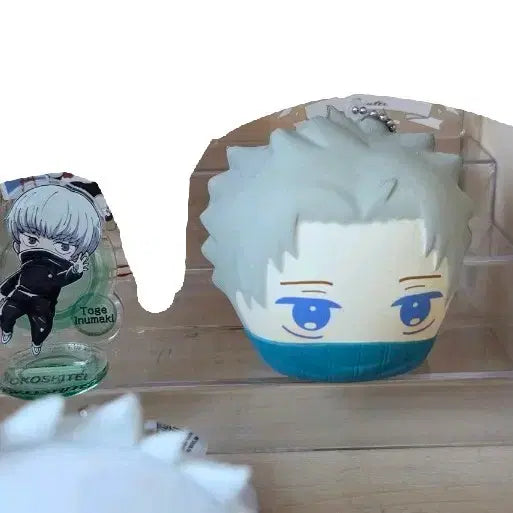 [BUNJANG] Jujutsu Kaisen Toge Inumaki Mini Acrylic Stand &amp; Keyring / 주술회전 이누마키 토게 미니 아크릴 &amp; 키링