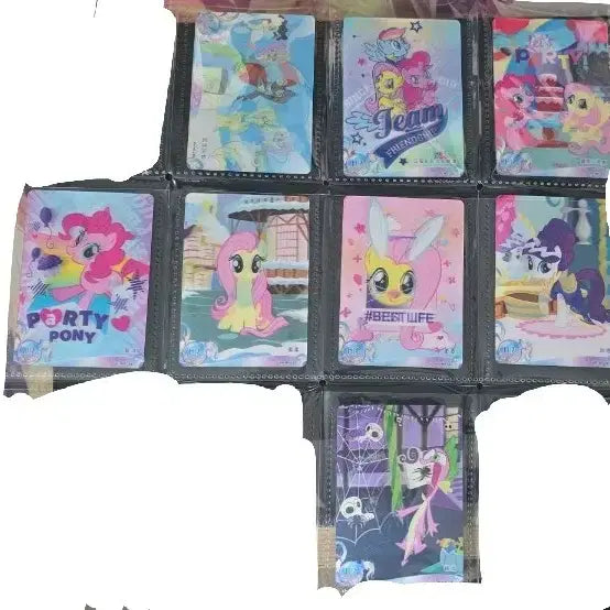 [BUNJANG] My Little Pony Lenticular Cards Bundle Set Fluttershy, Pinkie Pie, Rarity, Rainbow Dash / 마이리틀포니 렌티큘러카드 일괄 플러터샤이 핑키파이 레리티 레인보우 대쉬