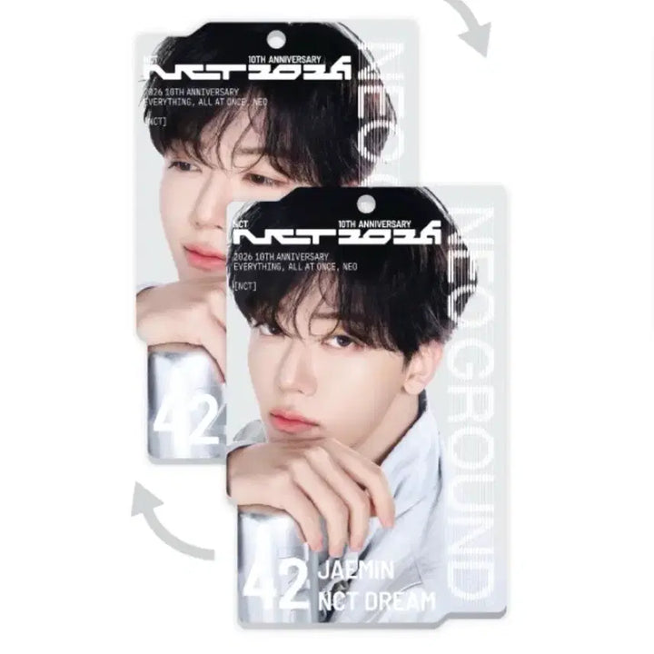 [SOLD OUT] 엔시티 10주년 팝업 렌티큘러 아크릴 키링 재민