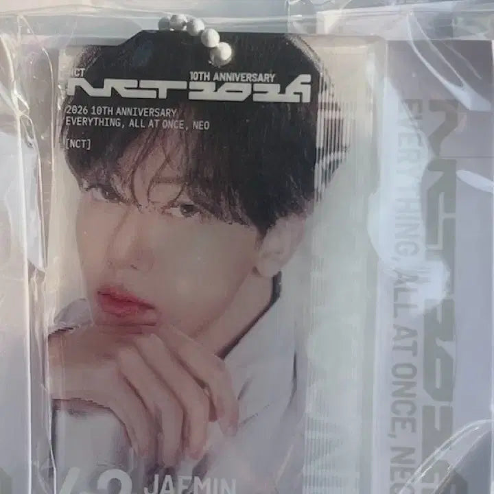 [SOLD OUT] 엔시티 10주년 팝업 렌티큘러 아크릴 키링 재민