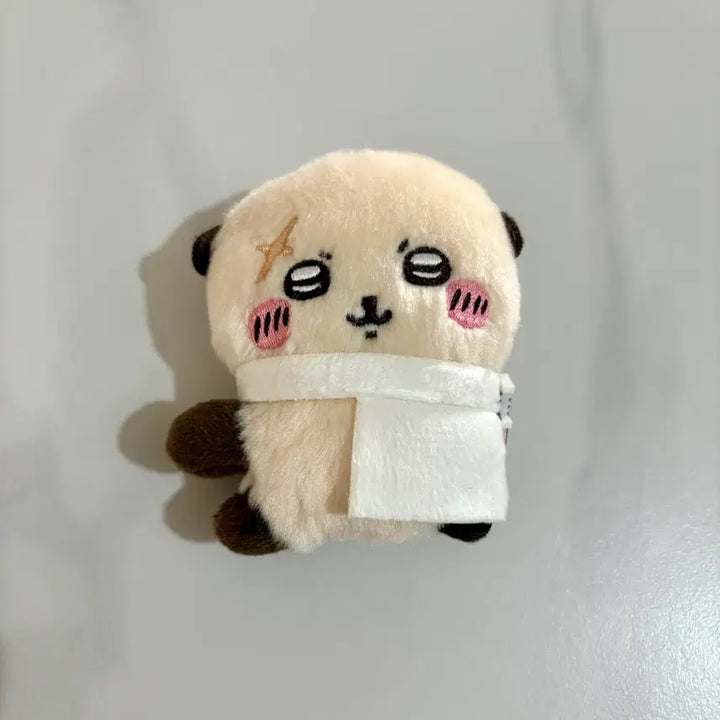 [BUNJANG] Chiikawa Clip Mascot Gacha Vol. 2 - Racco (Opened) / 치이카와 클립인형 가챠 2탄 랏코 개봉품
