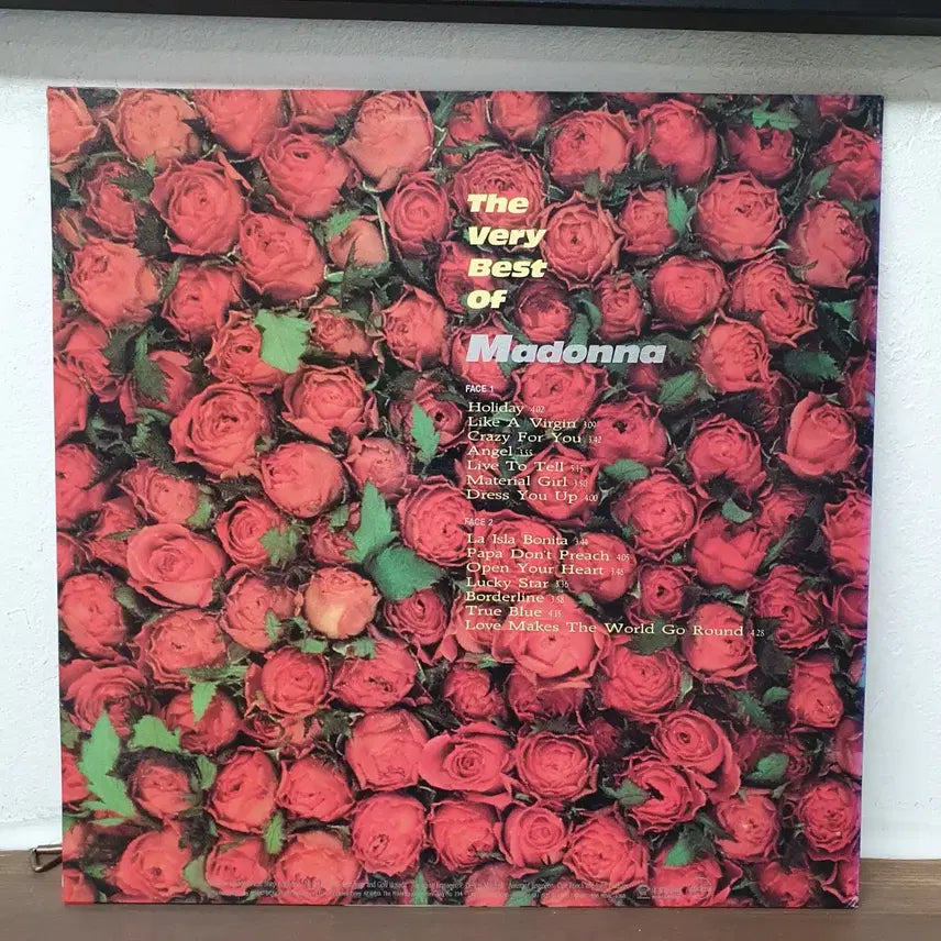[BUNJANG] Madonna Like A Virgin LP Vinyl / 마돈나 Like A Virgin LP 1992