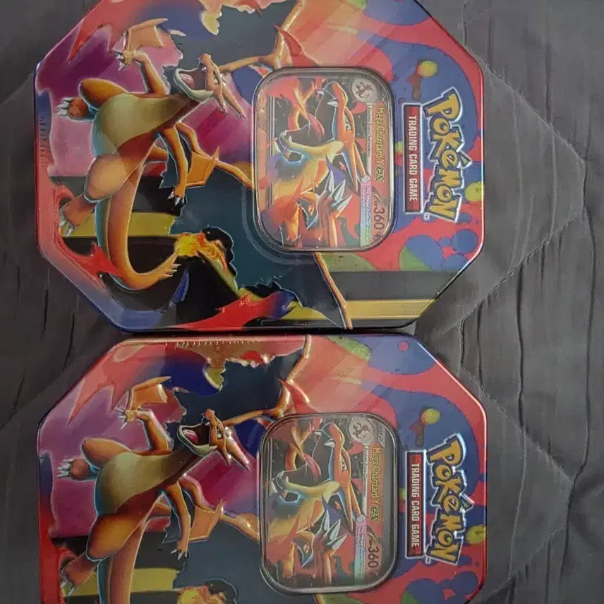 [BUNJANG] North American Pokémon Card Mega Charizard Y Tin Case / 북미 포켓몬 카드 메가리자몽 Y 틴케이스