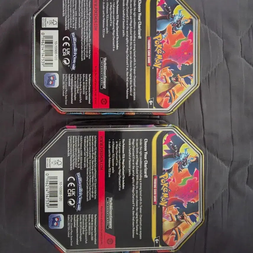 [BUNJANG] North American Pokémon Card Mega Charizard Y Tin Case / 북미 포켓몬 카드 메가리자몽 Y 틴케이스