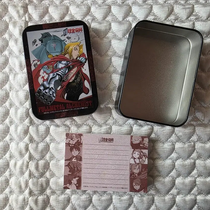 [BUNJANG] Fullmetal Alchemist Memo Set [Al &amp; Ed Automail] / 강철의 연금술사 메모세트 [알&amp;에드 오토메일] (메모지 오염)