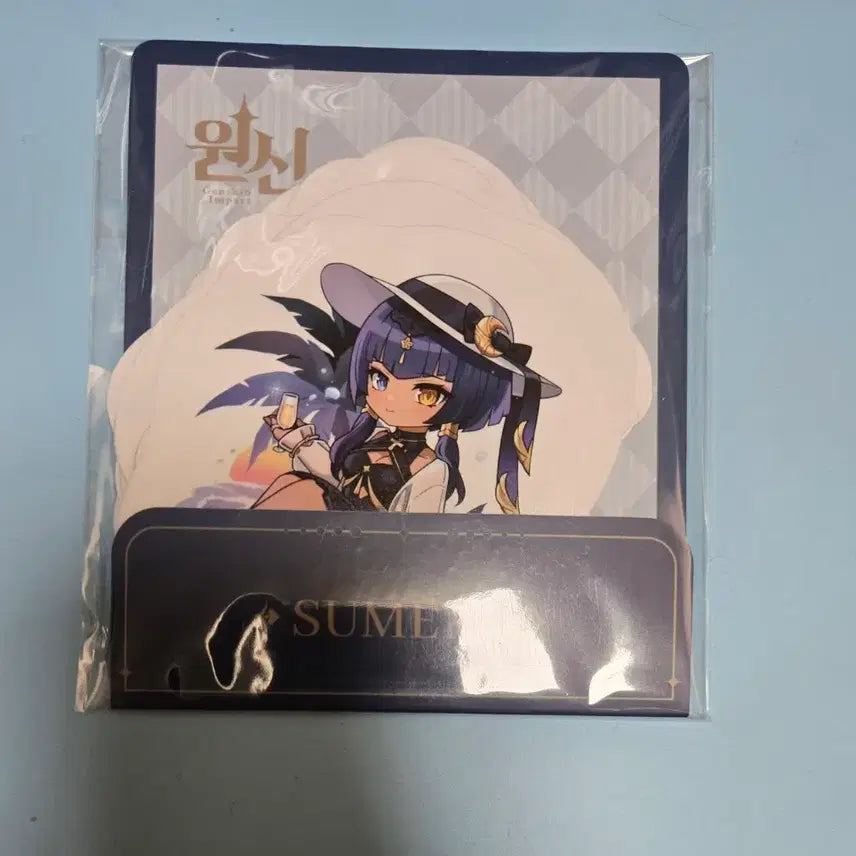 [BUNJANG] Genshin Impact Sumeru Picnic Series Removable Sticker Set / 원신 수메르 소풍시리즈 리무버블 스티커 세트