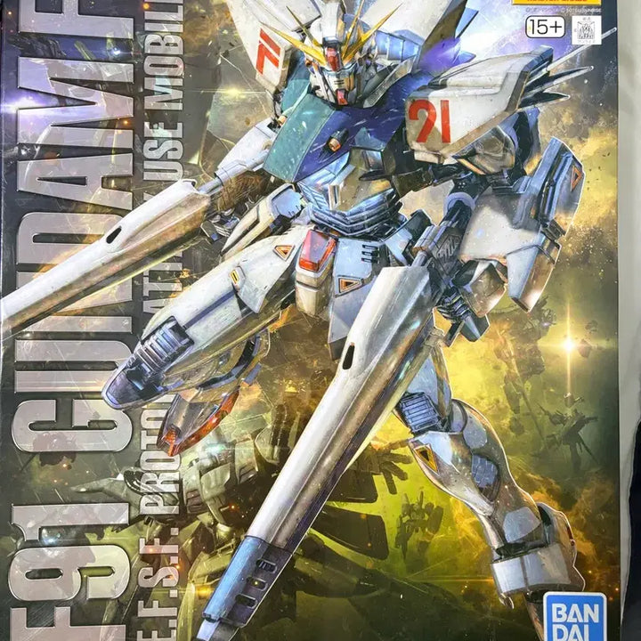 [BUNJANG] Bandai MG F91 Gundam Plastic Model Kit / 반다이 MG F91 건담 프라모델