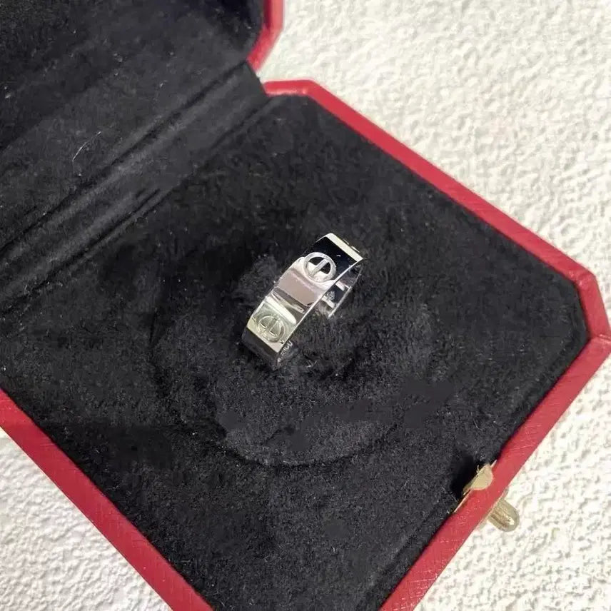 [BUNJANG] Cartier Love Ring Silver Ring / 까르띠에 러브링 실버 반지