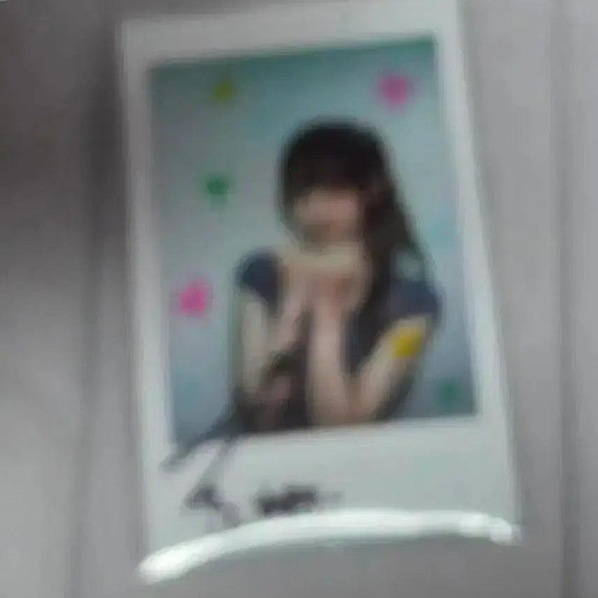 [BUNJANG] HITGS Hyerin Signed Polaroid / 힛지스 hitgs 혜린 싸인 폴라로이드 polaroid