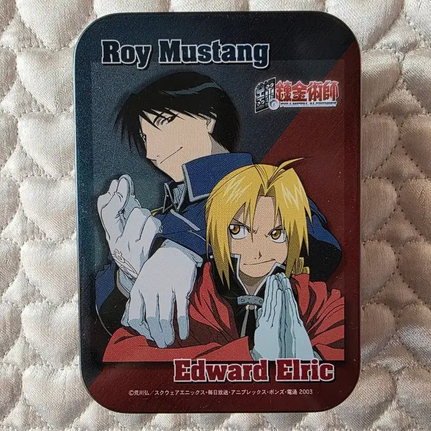 [BUNJANG] Fullmetal Alchemist Roy &amp; Ed Memo Set (Memo Pad Stain) / 강철의 연금술사 메모세트 [로이&amp;에드] (메모지 오염)