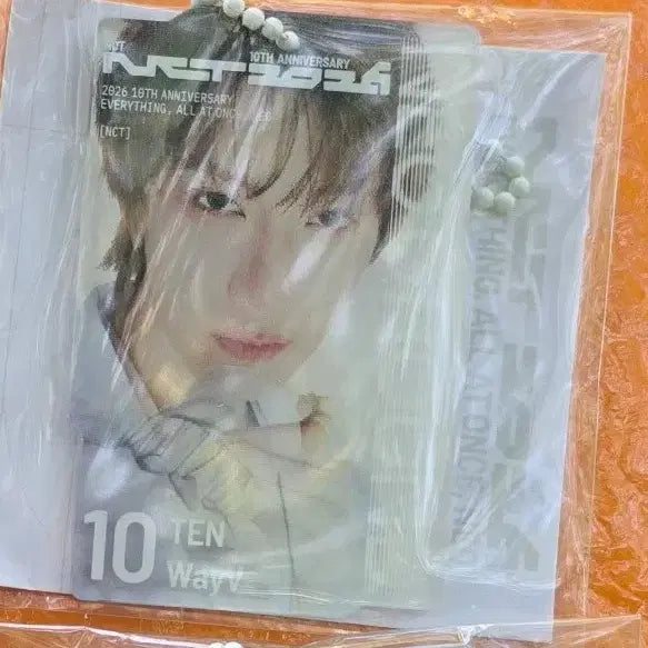 [BUNJANG] NCT WayV TEN Lenticular Keychain / NCT 10주년 팝업 웨이션브이 텐 렌티큘러 키링