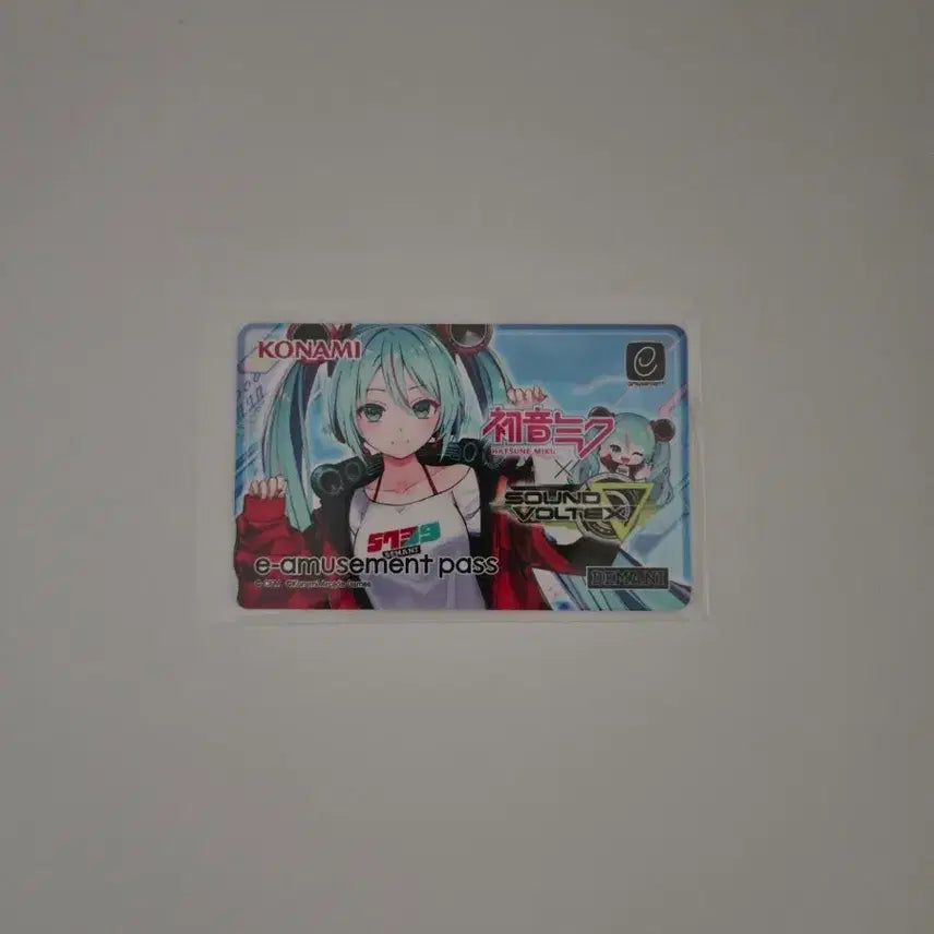 [BUNJANG] Hatsune Miku e-amusement Pass Card / 하츠네 미쿠 이어뮤 e-amusement pass card