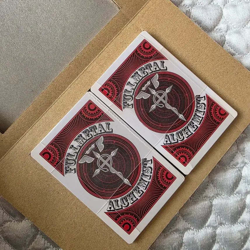 [BUNJANG] Fullmetal Alchemist Trump Card Set / 강철의 연금술사 트럼프카드