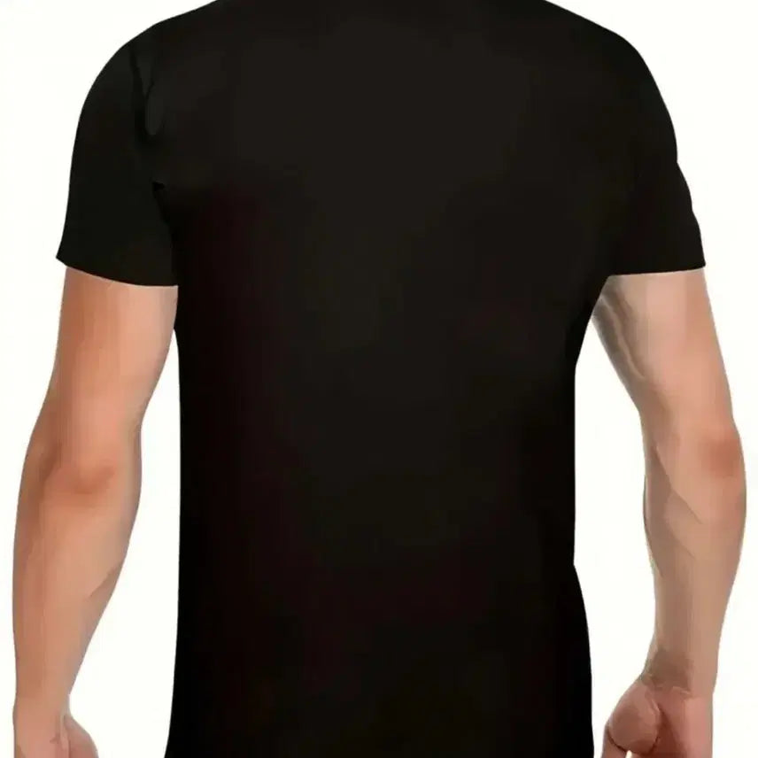[BUNJANG] Black Monster Character Printing Short-Sleeve T-Shirt / 블랙 MONSKTSK 캐릭터 프린팅 반팔티