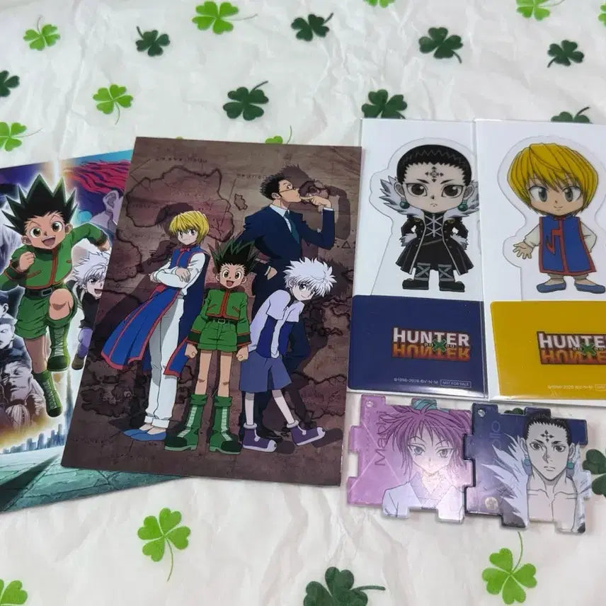 [BUNJANG] Hunter x Hunter Aniplex Cafe Chrollo &amp; Machi Puzzle Bundle Set / 헌터헌터 애니플러스 카페 퍼즐 클로로 &amp; 마치 일괄