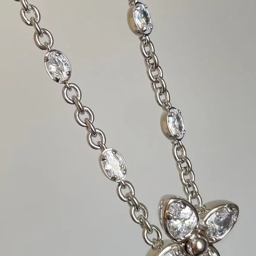 [BUNJANG] Louis Vuitton Flower Pendant Necklace / 루이비통 플라워 팬던트 목걸이
