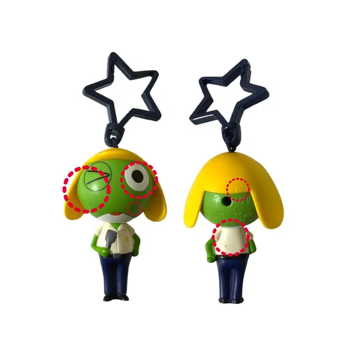 [BUNJANG] Keroro Happy Meal Figure Keychain / 케로로 해피밀 피규어 키링