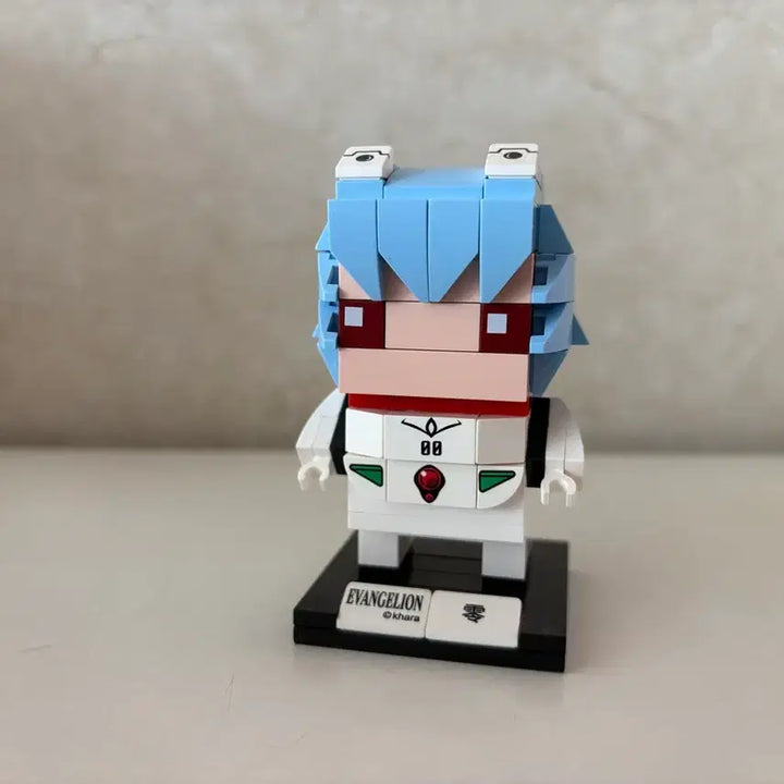 [BUNJANG] Evangelion Ayanaami Rei Building Block Figure / 에반게리온 아야나미 레이 블럭 피규어 레고