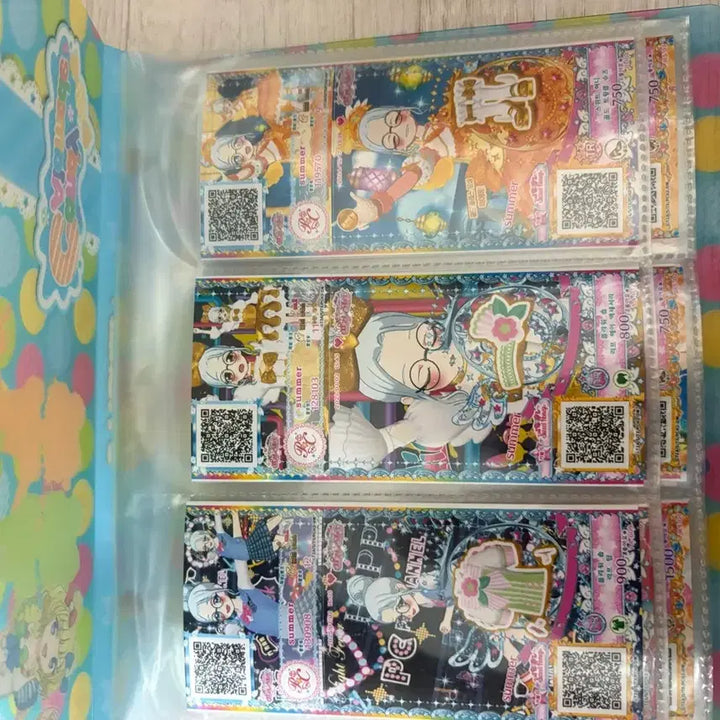 [BUNJANG] PriPara Mirai File Bag + Pretty Ticket Bundle Set / 프리파라 미래 파일백 + 프리티켓 일괄 판매