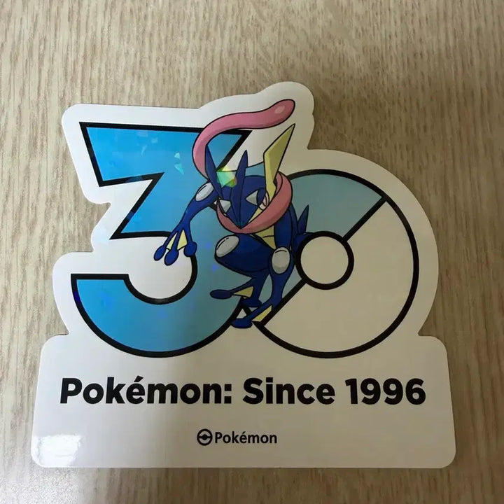 [BUNJANG] Pokemon 30th Anniversary Froakie Sticker / 포켓몬 30주년 스티커 개굴닌자 판매합니다
