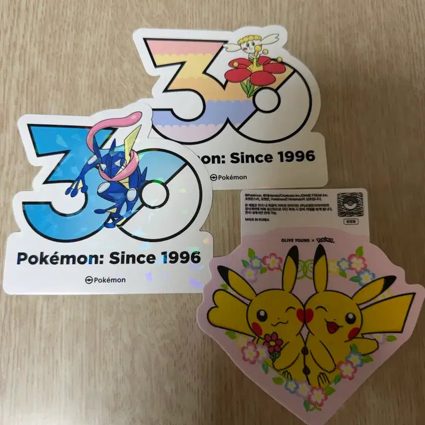 [BUNJANG] Pokemon 30th Anniversary Froakie Sticker / 포켓몬 30주년 스티커 개굴닌자 판매합니다