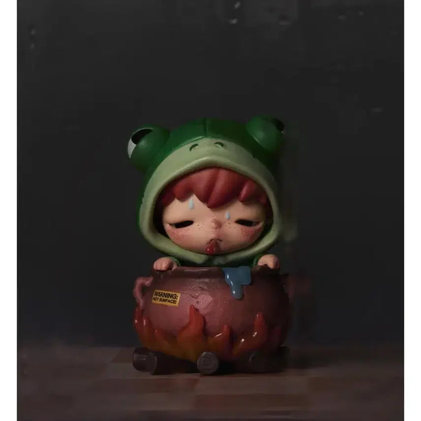 [BUNJANG] Pop Mart Hironoo Greenhouse Series Boiling Frog / 팝마트 히로노 온실 속 억새 시리즈 boiling frog