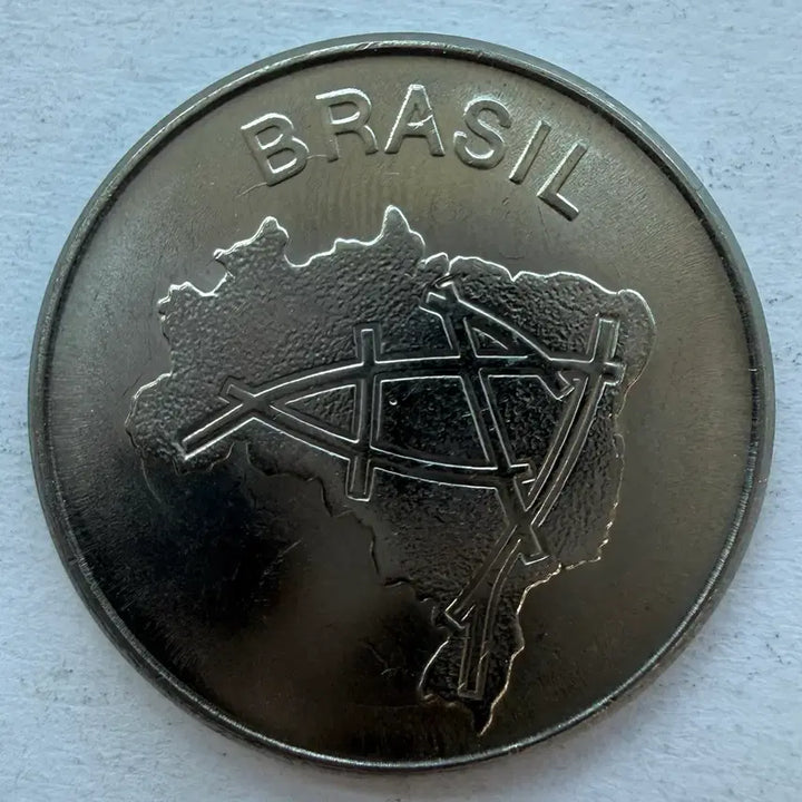 [BUNJANG] 1981 Brazil 10 Cruzeiros Coin / 1981년 브라질 10 크루제이루 동전 S2951