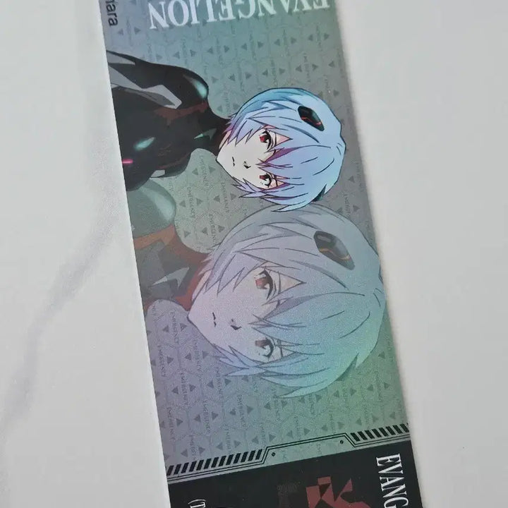 [BUNJANG] Evangelion Ayanami Rei Ticket Bookmark / 에반게리온 아야나미 레이 티켓 책갈피