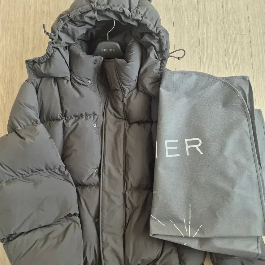 [BUNJANG] Bellié Crossline Goosedown Slate Grey Size 105 / 벨리에 크로스라인 구스다운 슬레이트 그레이 105사이즈