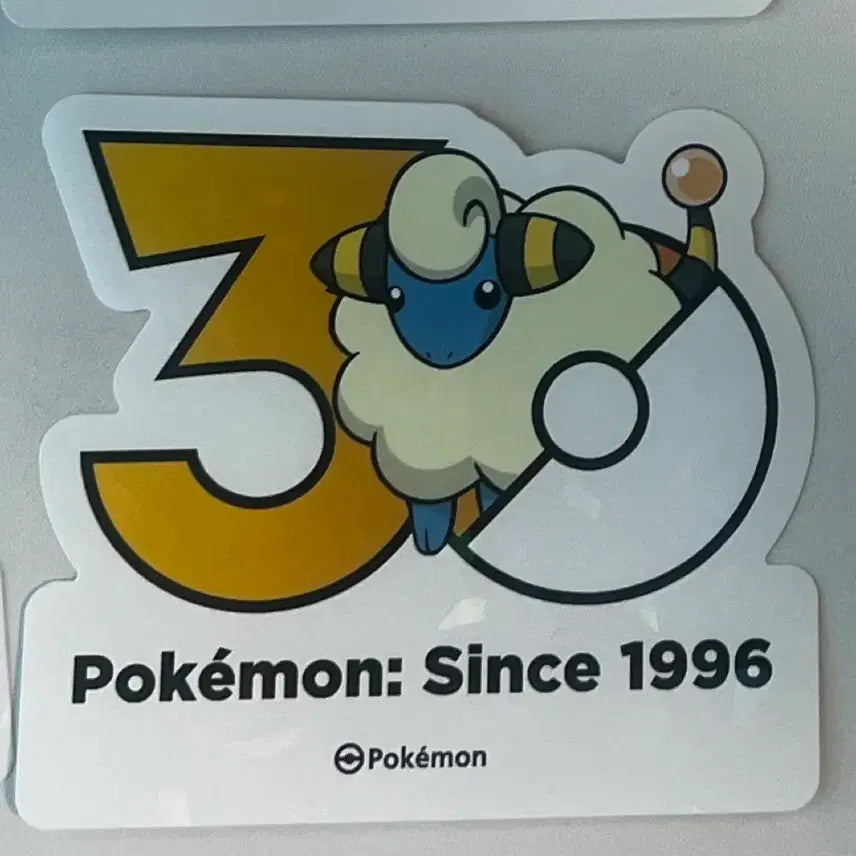 [BUNJANG] Pokemon 30th Anniversary Mareep Sticker / 포켓몬 30주년 기념 스티커 메리프