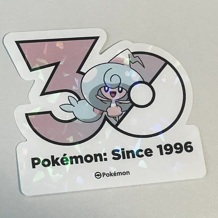 [BUNJANG] Pokemon 30th Anniversary Son Geu-rim Sticker / 포켓몬 30주년 기념 스티커 손지브림