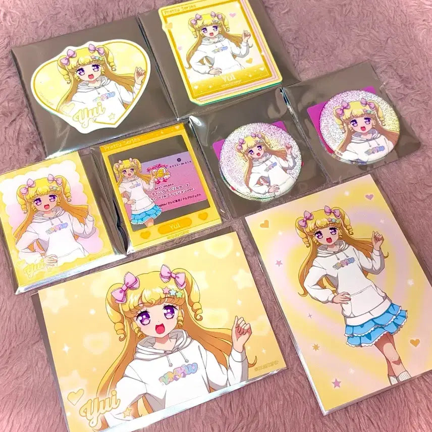 [BUNJANG] Animate 15th Anniversary Yui Random Goods Bundle / 프리즘스톤 프리마지 애니메이트 15주년 유이 랜덤굿즈 일괄원가양도