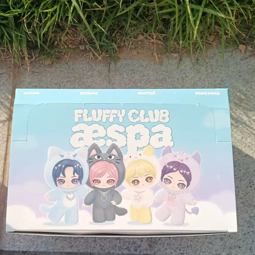 [BUNJANG] aespa Fluffy Club Doll Bundle Set / 에스파 플러피클럽 인형 전멤 일괄 양도