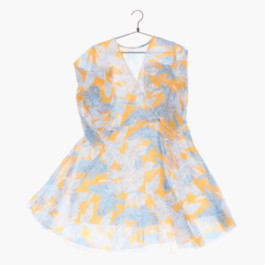 [BUNJANG] Floral Print Mini Dress / 플라워 원피스