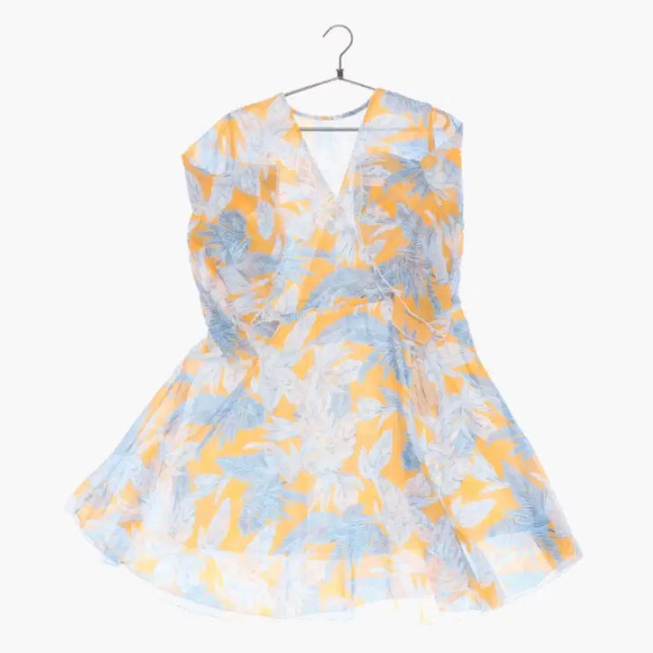 [BUNJANG] Floral Print Mini Dress / 플라워 원피스