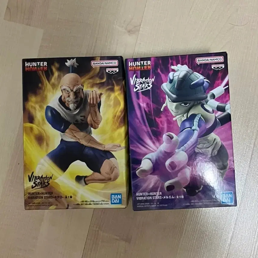 [BUNJANG] Official Hunter x Hunter Banpresto Meruem &amp; Netero Bundle Figure Set / 정품 헌터X헌터 반프레스토 메르엠&amp;네테로 피규어 일괄 판매