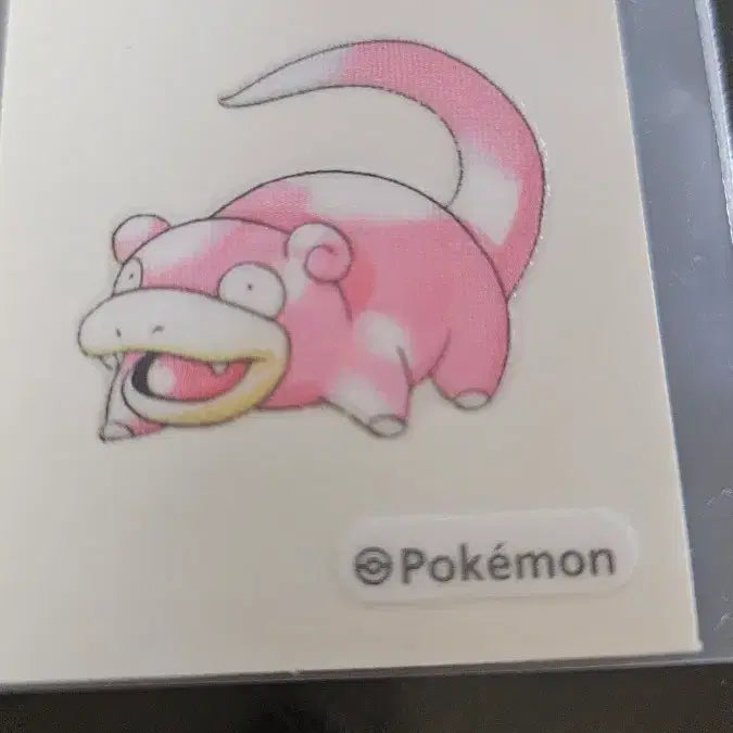 [BUNJANG] 30th Anniversary New Pokemon Ddakji Stickers Yadon / 30주년 뉴포켓몬 야돈 띠부씰
