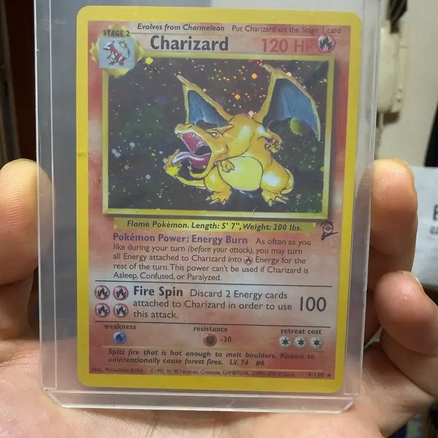 [BUNJANG] Charizard Pokémon Card / 리자몽 카드