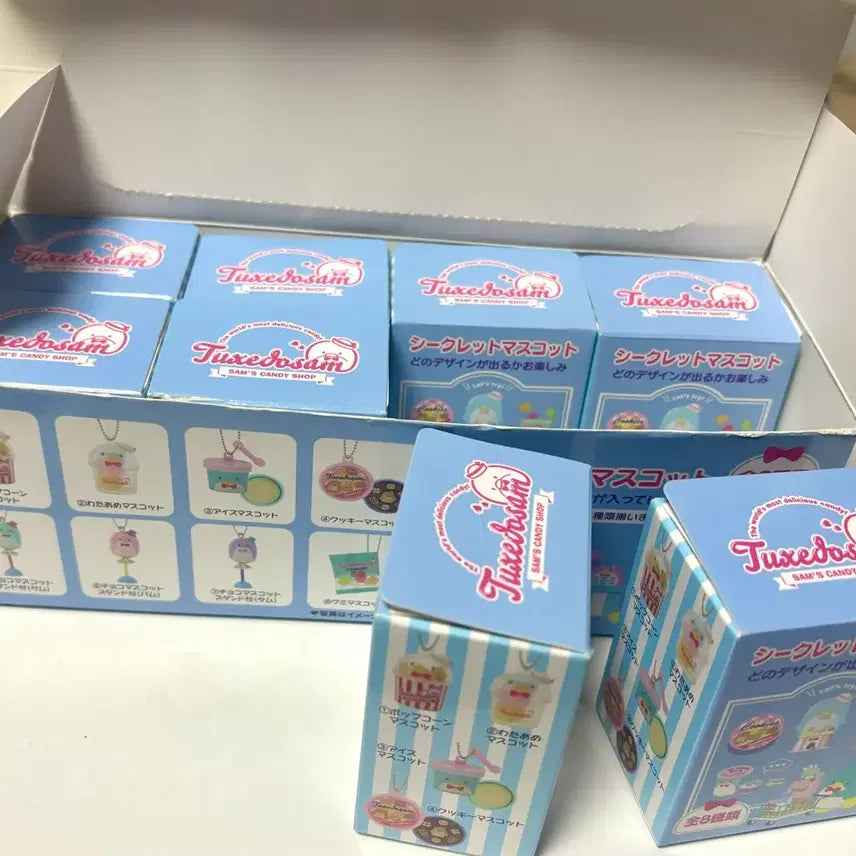[BUNJANG] Tuxedo Sam Candy Shop Secret Mascot Keychain Full Box / 급처)턱시도샘 캔디샵 시크릿 마스코트 풀박스
