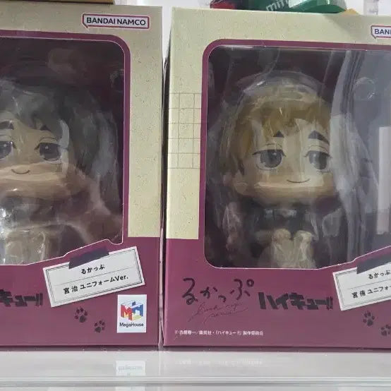 [BUNJANG] Haikyu!! Miya Osamu &amp; Miya Atsumu Look Up Acrylic Figures (Sealed) / 하이큐)미야 오사무, 아츠무 룩업 새상품 미개봉