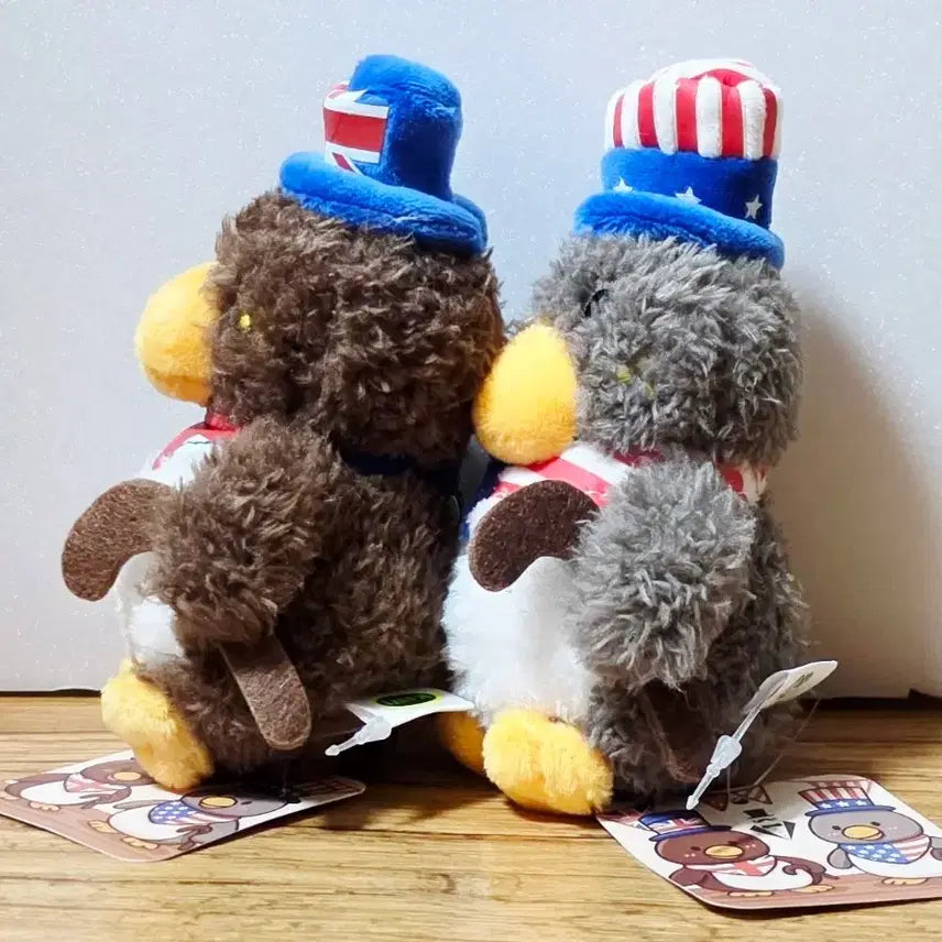 [BUNJANG] Penguin Character 8cm Keyring Set (2 Types) / (세트) 신사 펭키 8cm 키링 2종