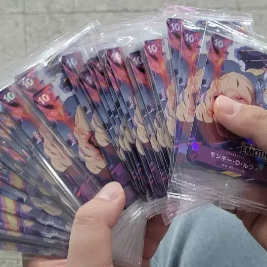 [BUNJANG] One Piece Emotion Luffy Promo Card Set (42 Cards) / 원피스 이모션 루피 프로모카드 42장 팝니다