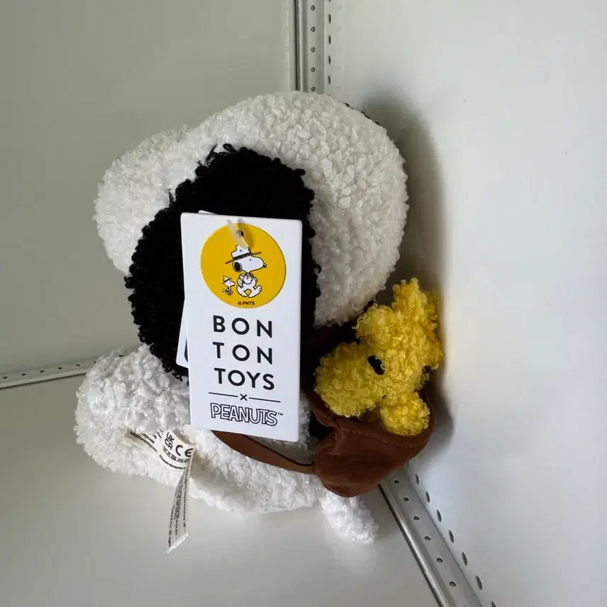 [BUNJANG] Bonton Toys Snoopy Backpack Woodstock Plush / Bonton toys 스누피인형 본톤토이즈 새제품